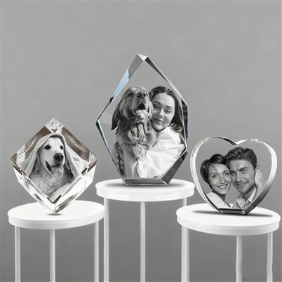 3D крыштальны трафей