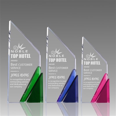 Узнагарода Custom Leadership Peak Award Crystal Trophy Award